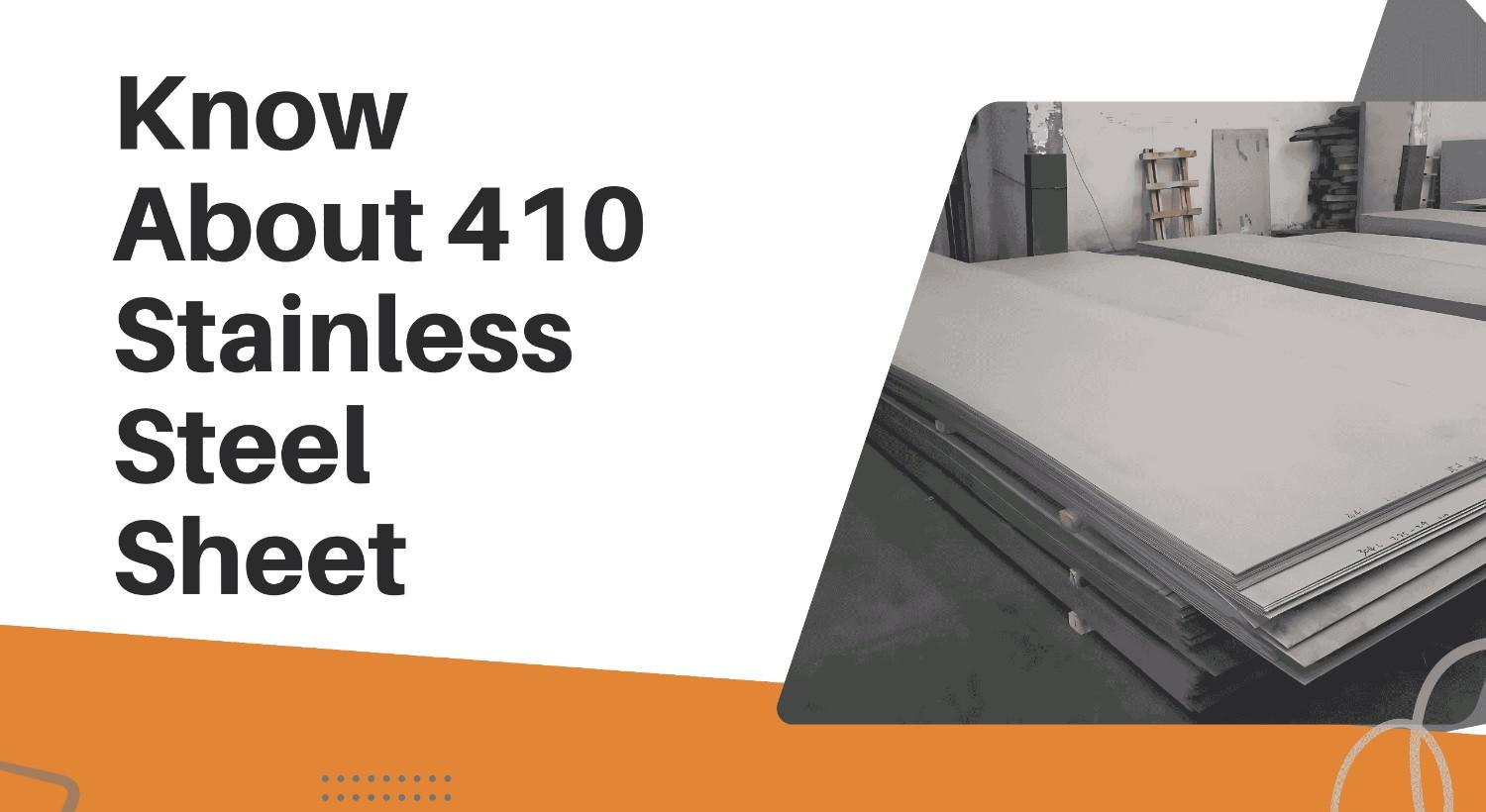 Stainless Steel 410 Sheets