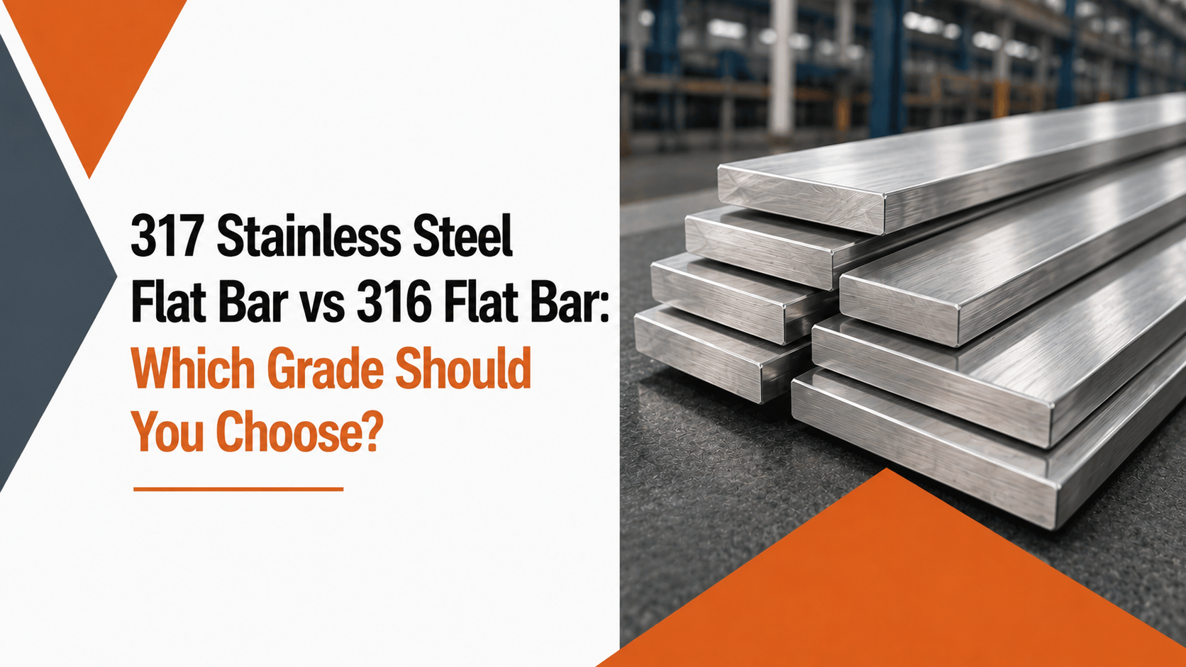 317 stainless steel flat bar