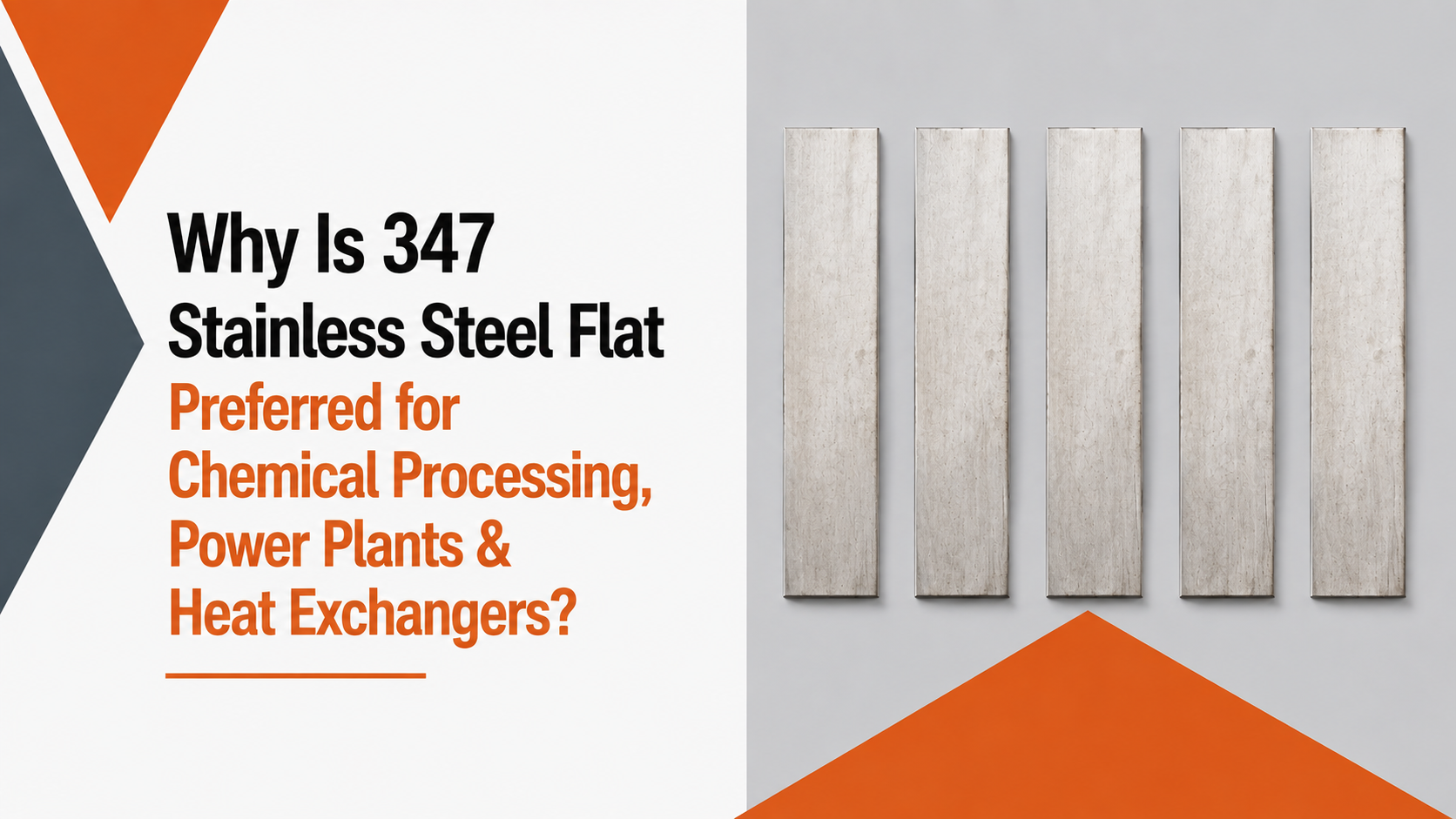 347 stainless steel flat
